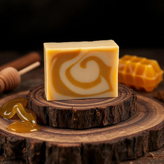Tallow Soap Bar – Handmade with Grass-Fed Beef Tallow & Raw Honey