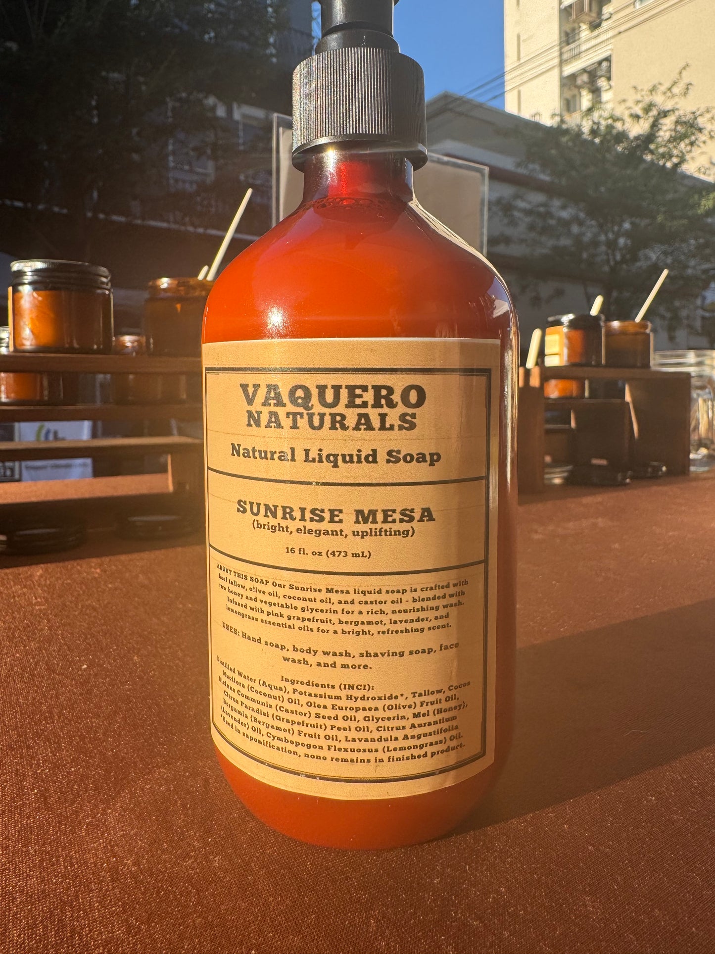 All Natural Liquid Soap