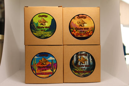 Tallow Soap Bar – Handmade with Grass-Fed Beef Tallow & Raw Honey